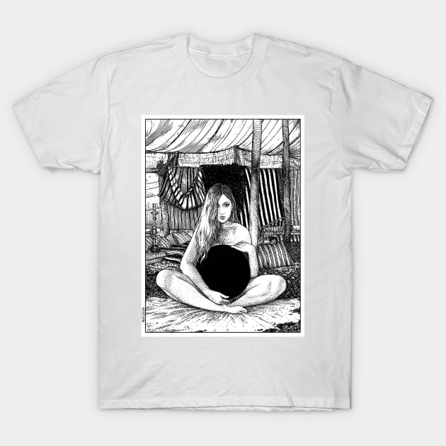 asc 671_Le non-globe (Found in the desert) T-Shirt by apolloniasaintclair